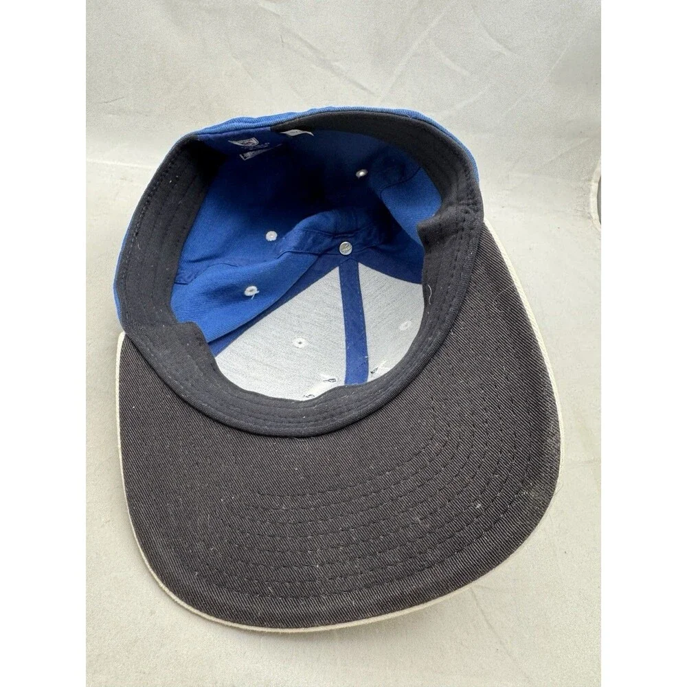 Indianapolis Colts Reebok On Field FlexFit Hat Size Small Med Cap NFL Blue White
